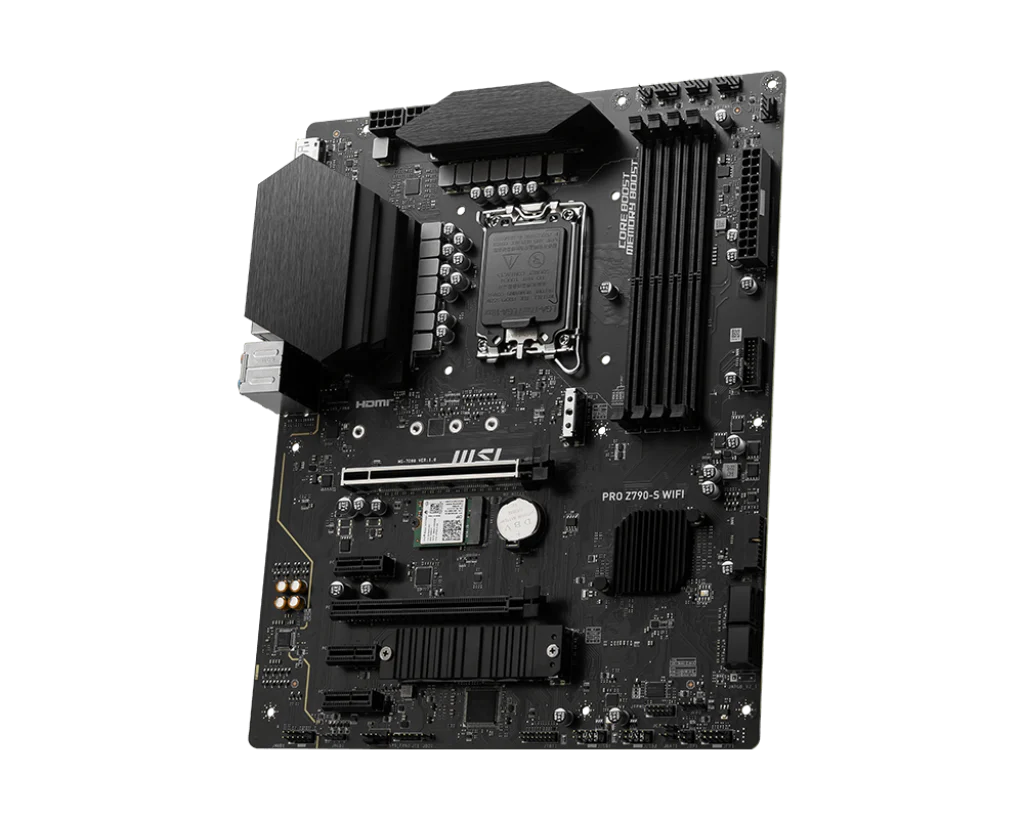 MSI PRO Z790-S WIFI LGA 1700 ATX DDR5 SATA 6Gbps 2.5G LAN with Wi-Fi 6E Motherboard - Image 3