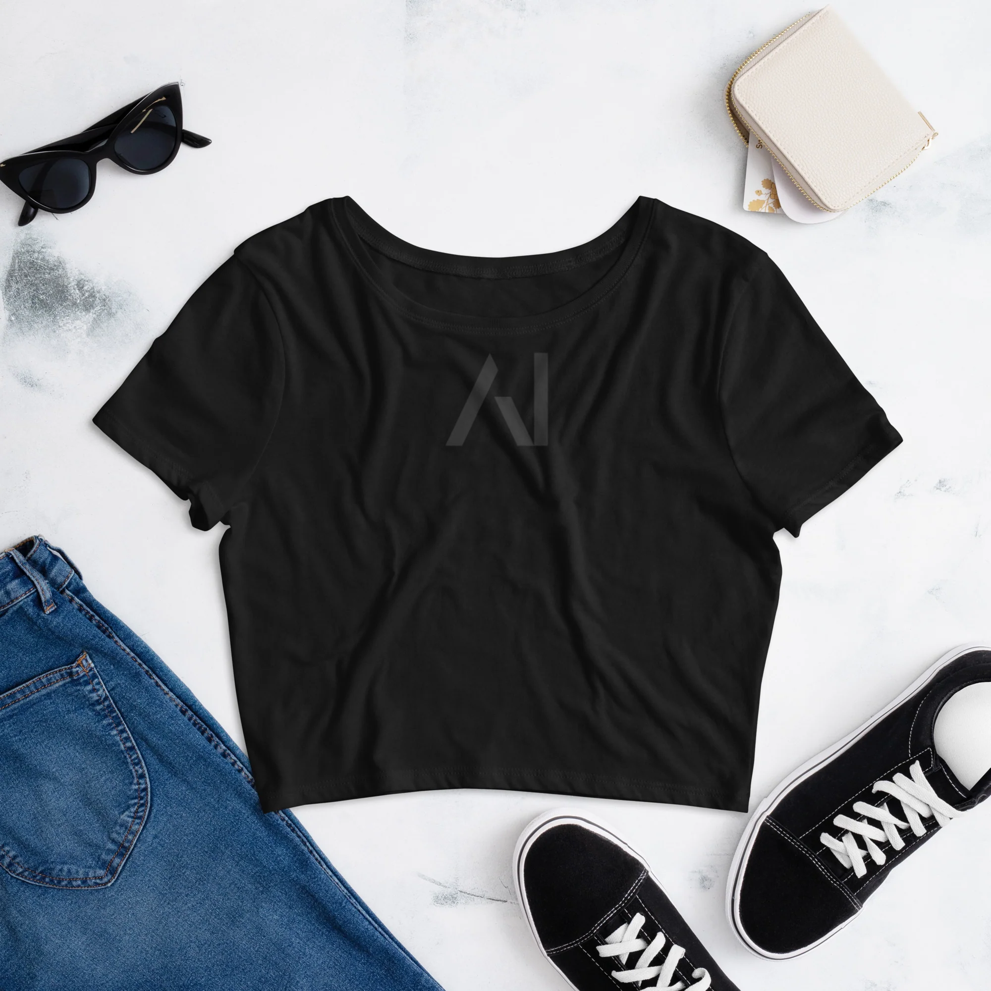 Women’s Crop Tee - Image 2